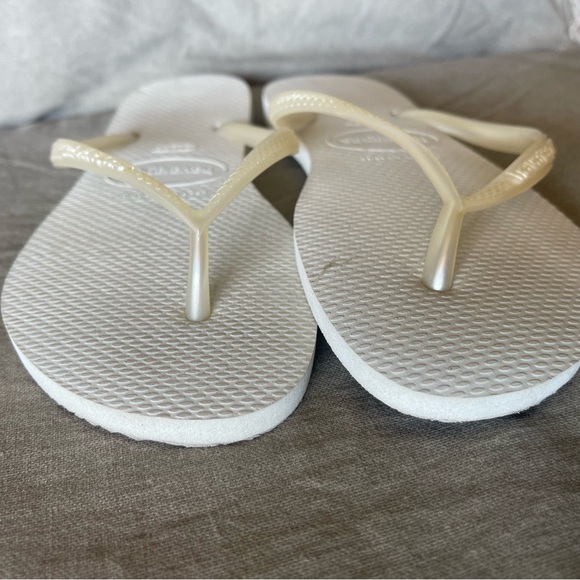 Pearl White Havaianas Flip Flops - Picture 6 of 8